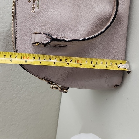 Kate Spade Blush Lavender Leather Triple Compartment 2 Way Shoulder bag - Picture 17 of 17
